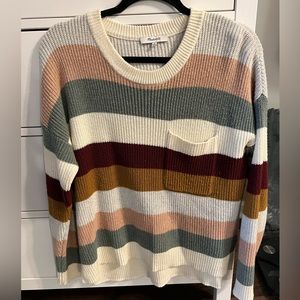 Madewell striped sweater